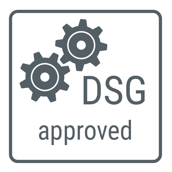 DSG-godkänd
