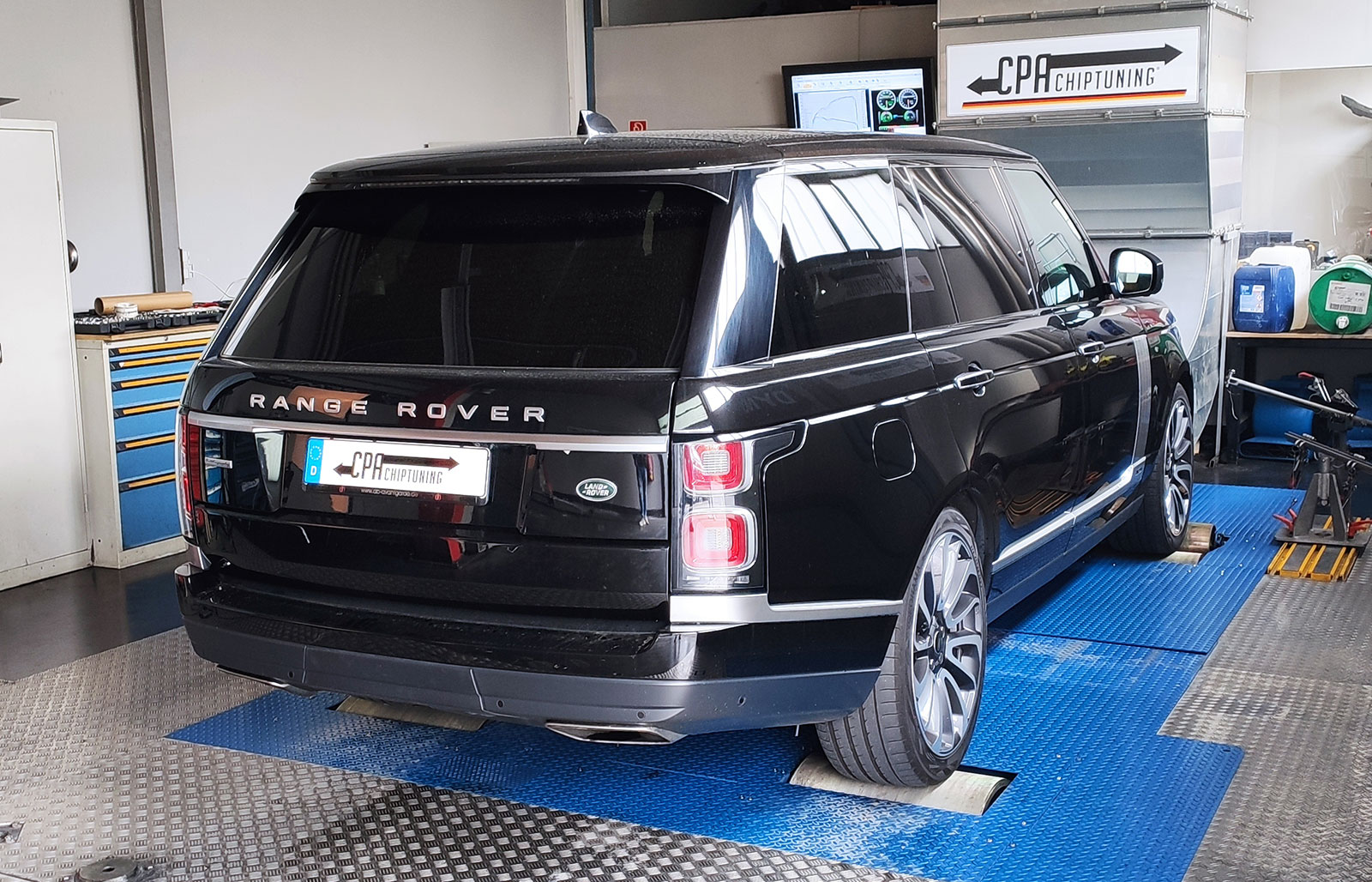 Land Rover Range Rover V8 supercharged chiptuning