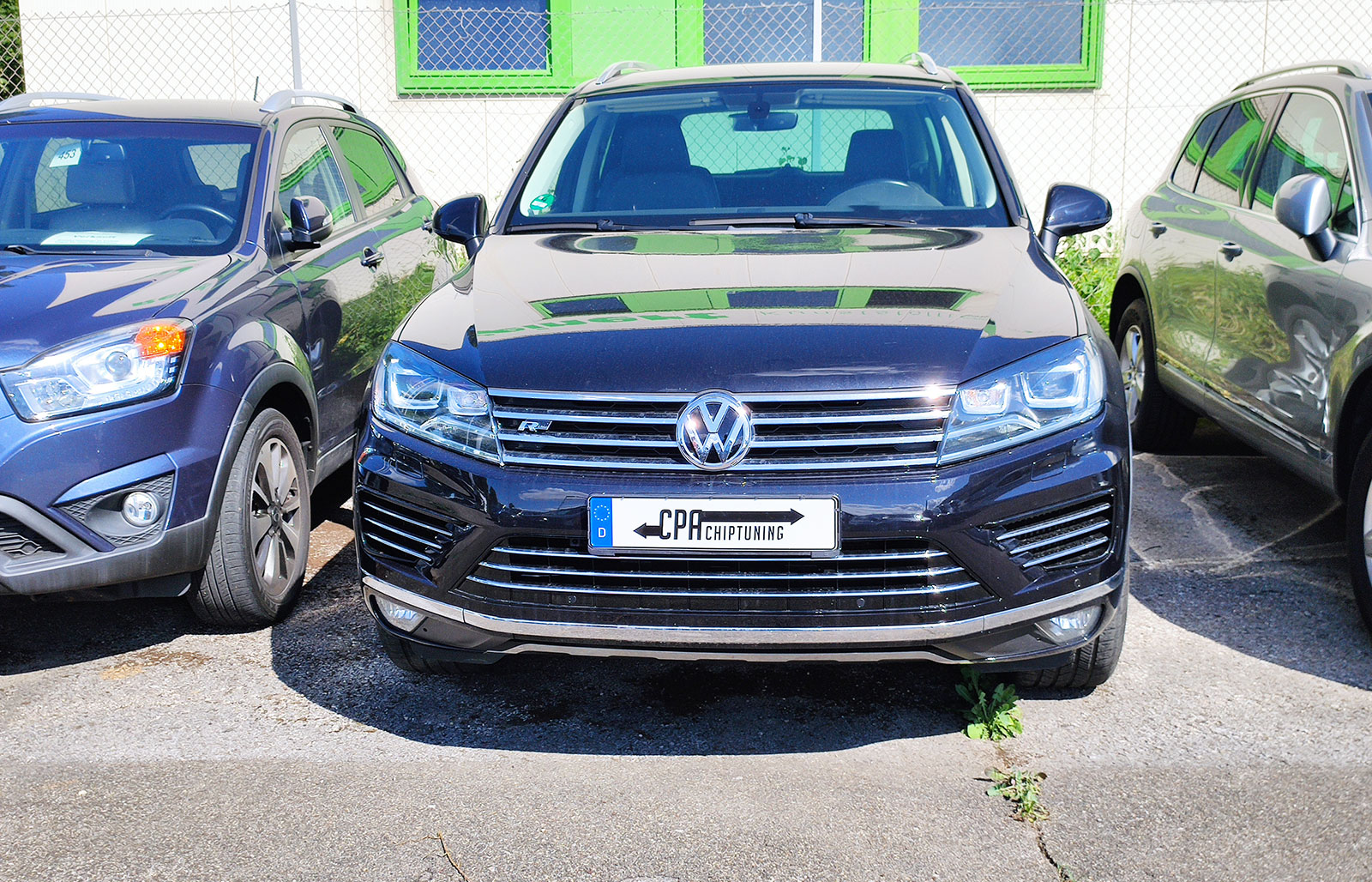 Motorspecifisk programvarautveckling VW Touareg II