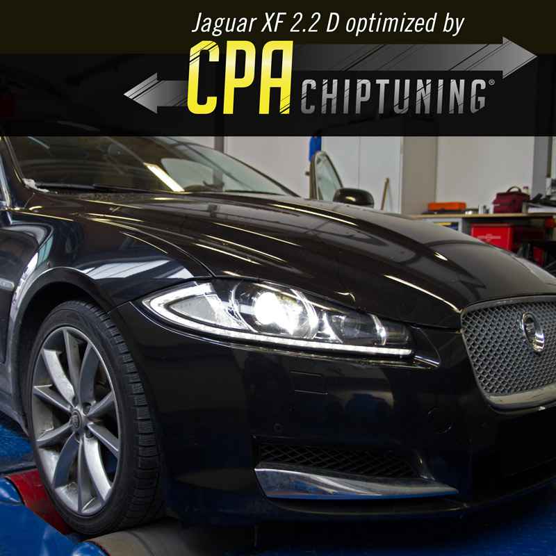Chiptuning at Jaguar XF 2.2