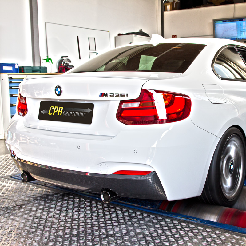 
BMW M235i på dyno