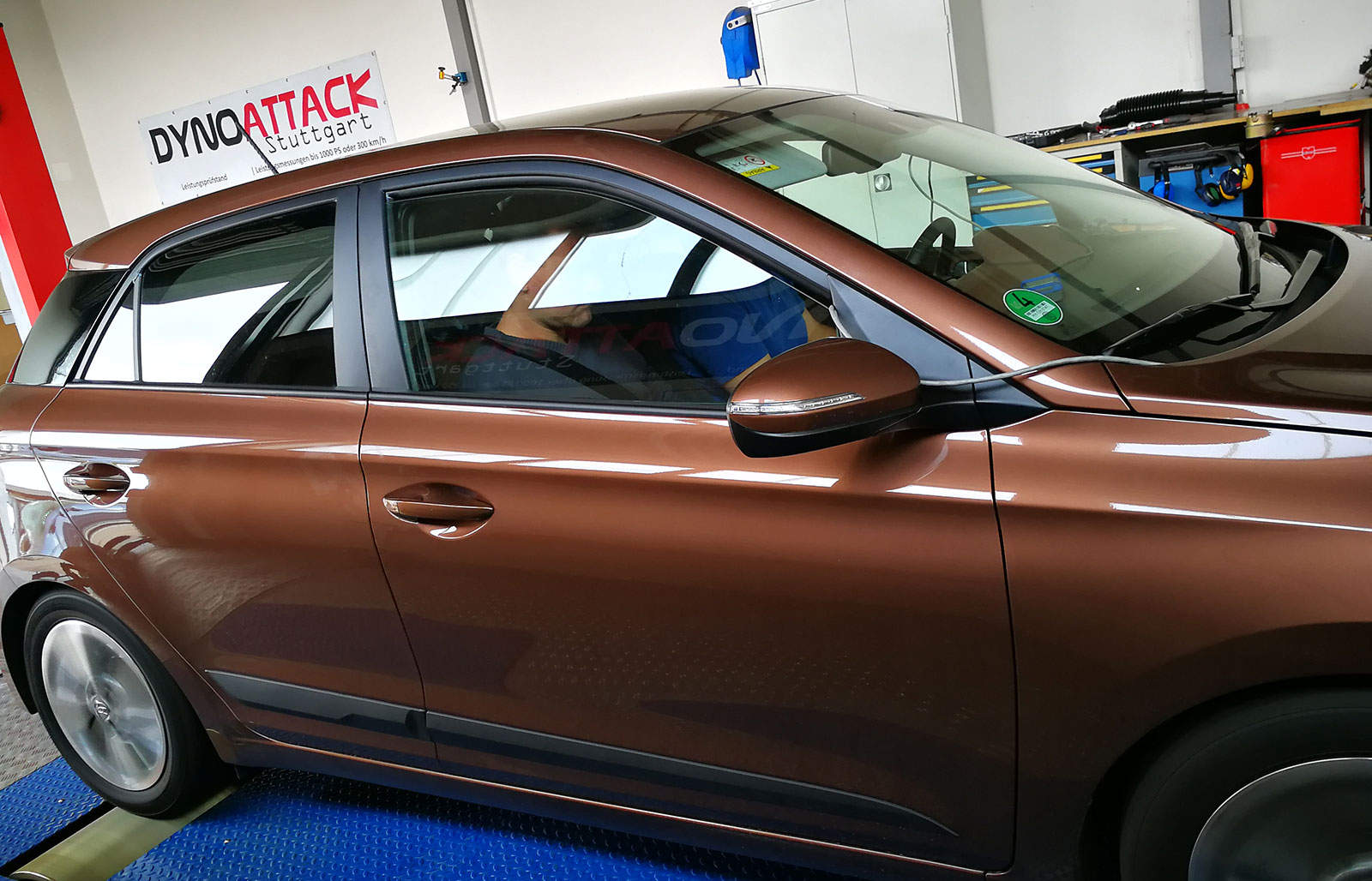 Hyundai i20 i provningen