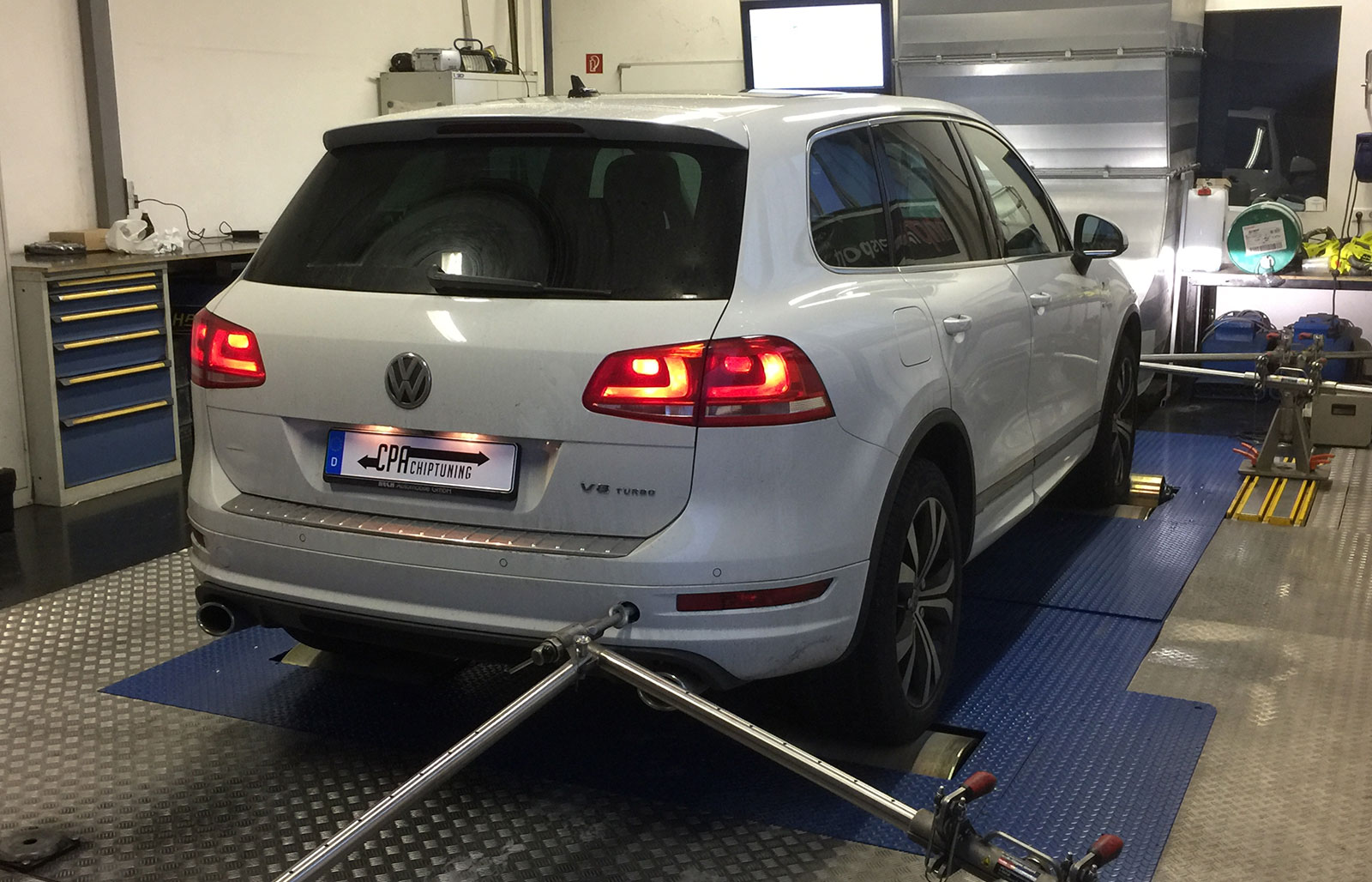 Allhjulsmonster med mycket angå: VW Touareg