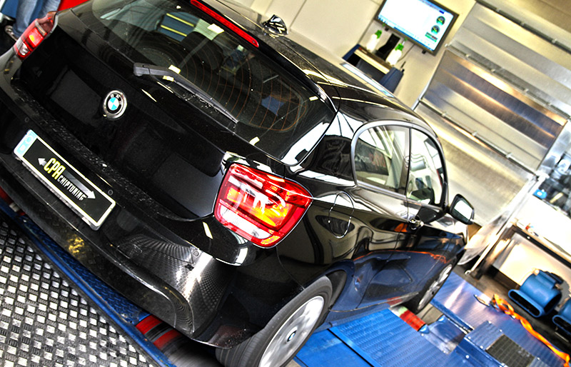 BMW 120d på dyno med PowerBox
