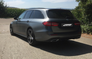 Mercedes tuning: den nya e-klassen i testet