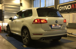 Allhjulsmonster med mycket angå: VW Touareg