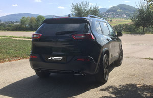 Jeep Cherokee och sin sportig sida: med chiptuning från CPA