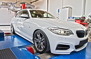 
BMW M235i på dyno